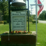 The Sign Outside Cedar Lake UMC